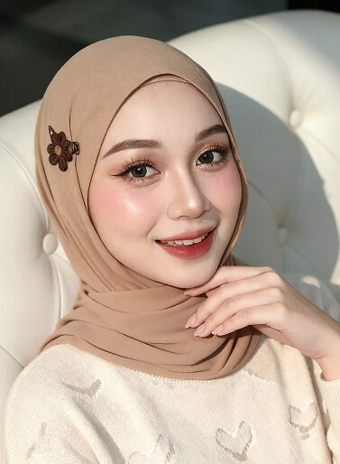 Indonesian girl portrait