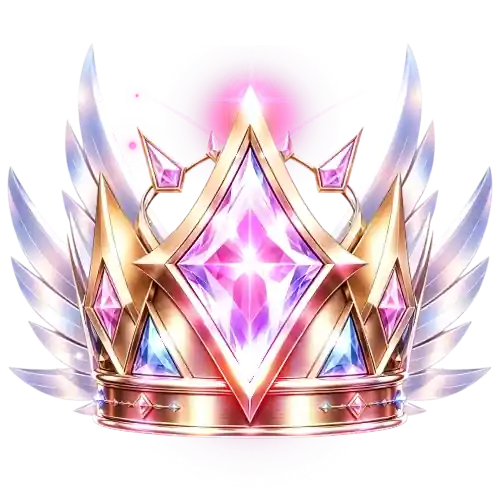 Animated TopRizz prestige crown